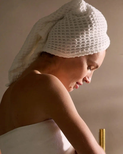 Waffle Towels (White)