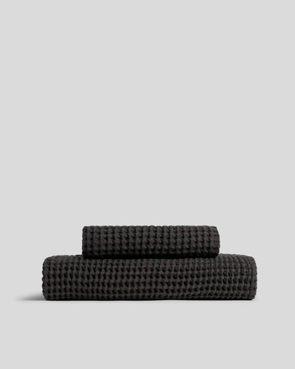 Waffle Towels (Onyx)