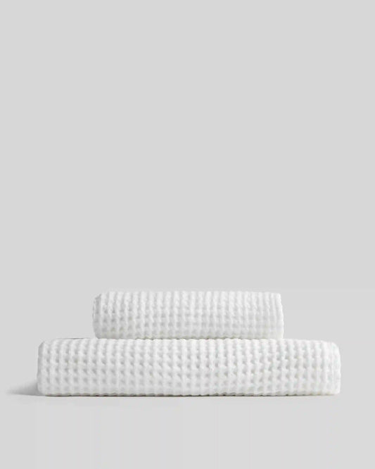 Waffle Towels (White)